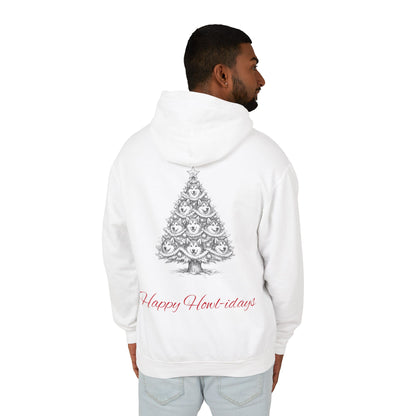 Happy Howl-idays Unisex Lightweight Hoodie