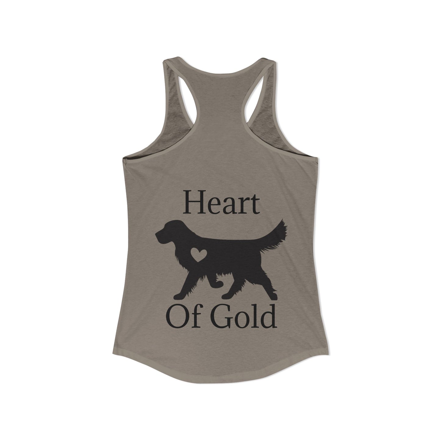 Heart Of Gold Women's Racerback Tank