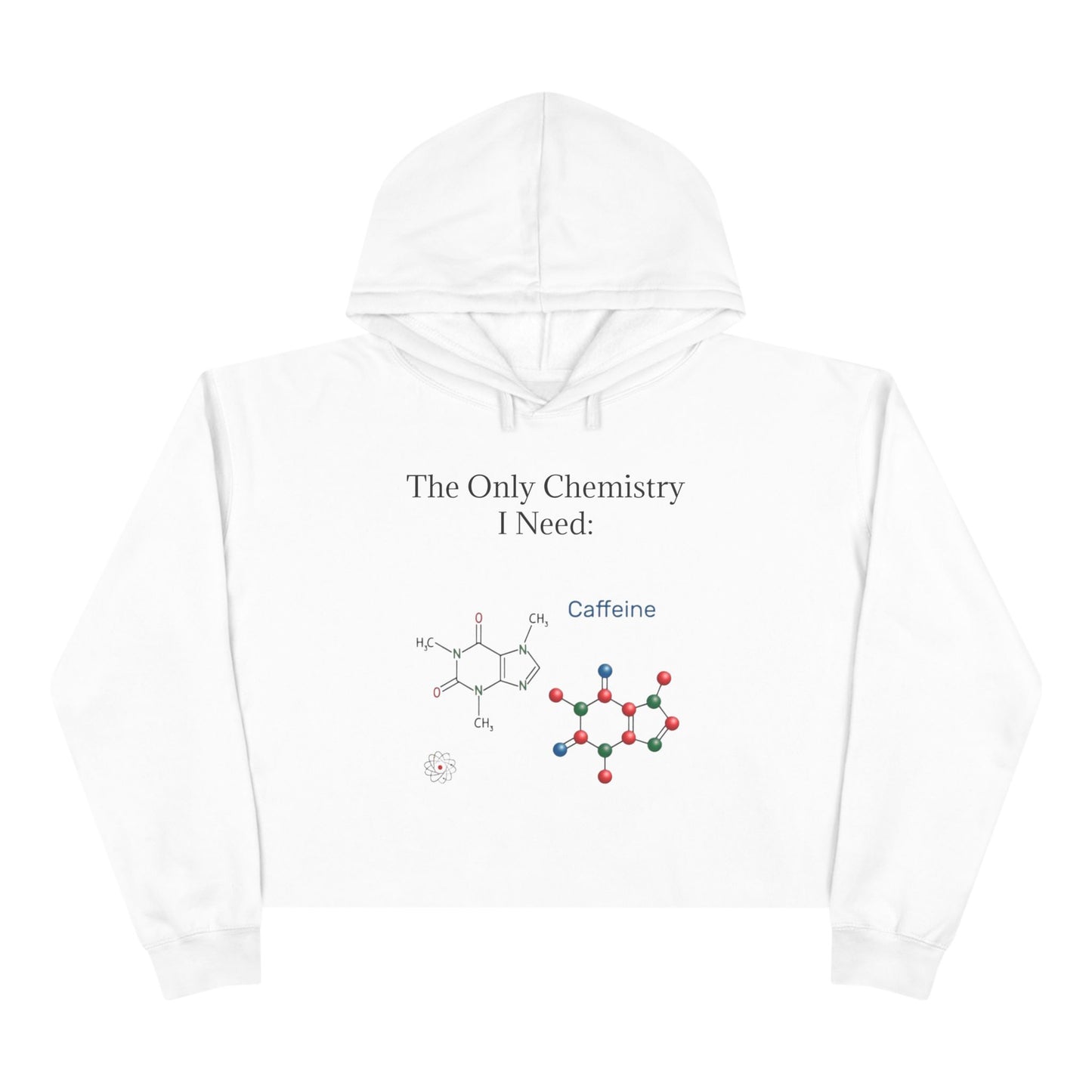 Chemistry Lesson Women's Crop Hoodie