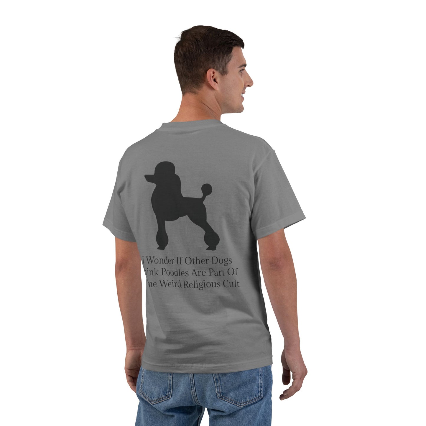 I Wonder Men's Short-Sleeve Crewneck Tee