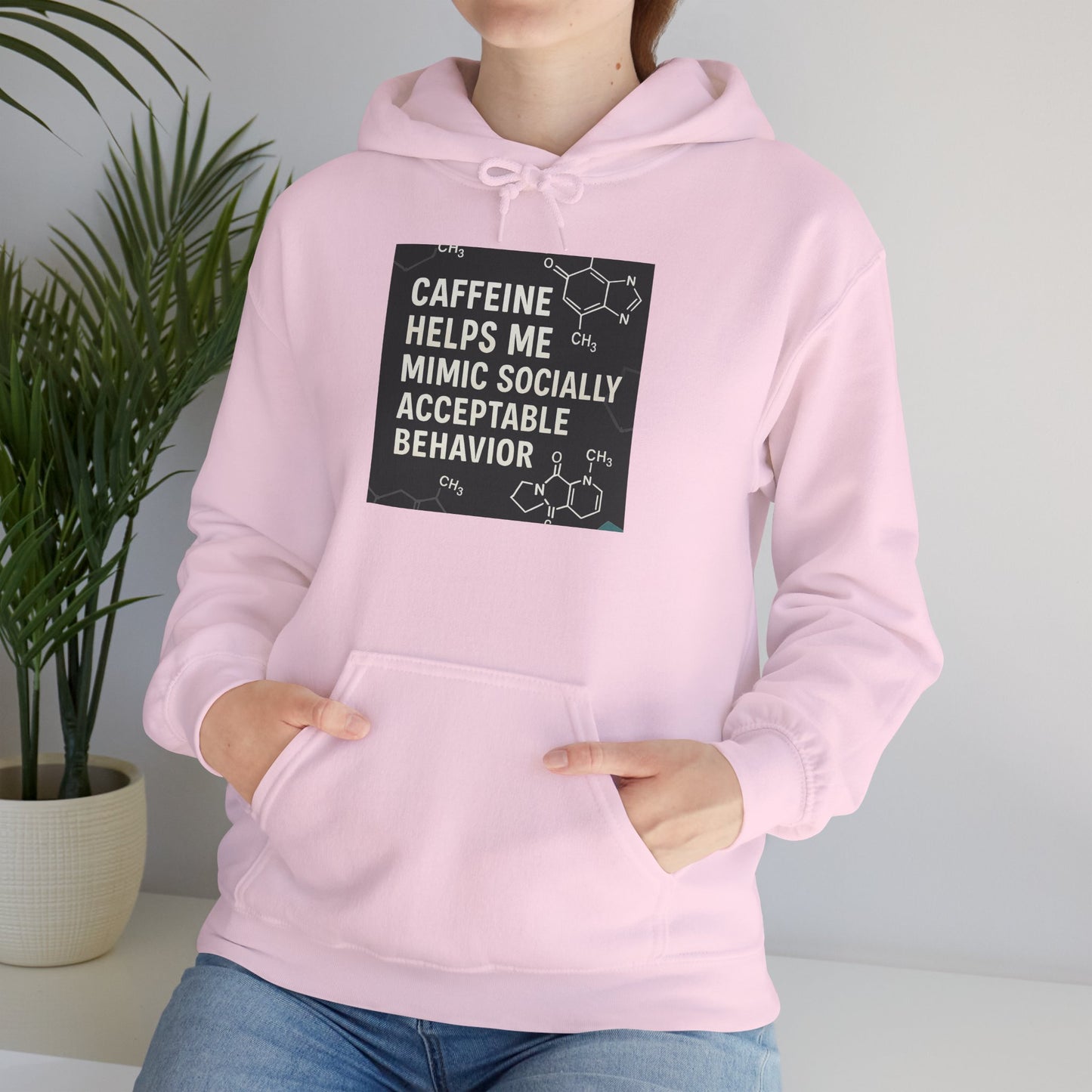 Socially Acceptable Unisex Hoodie