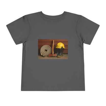 Fire/Rescue Appreciation Toddler Unisex Short Sleeve Crewneck Tee