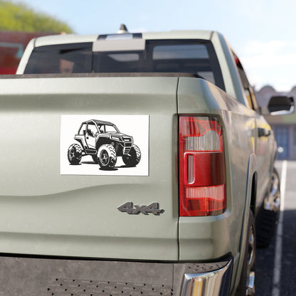Off The Beaten Path Side By Side Indoor/Outdoor Magnet