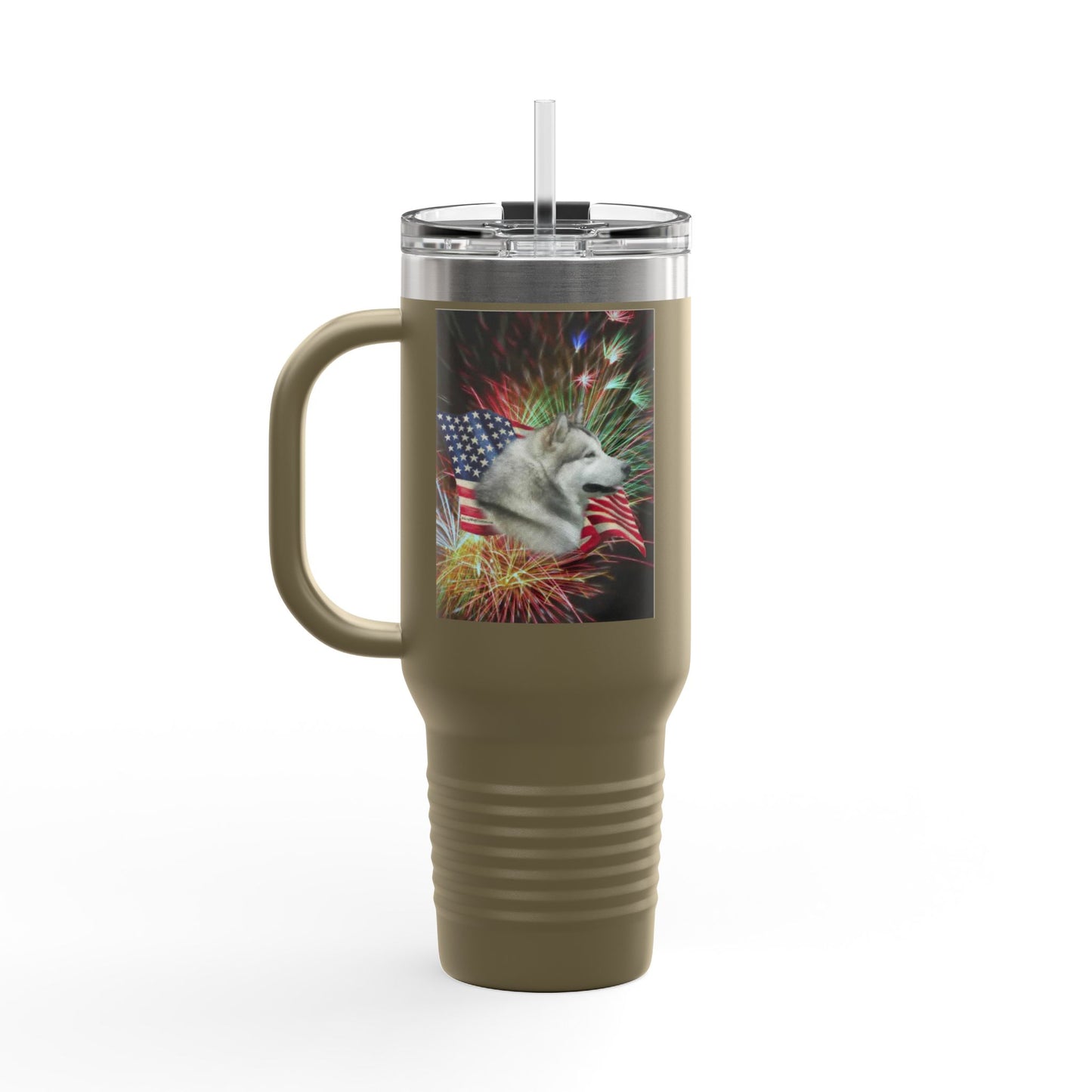 American Malamute Insulated Travel Mug