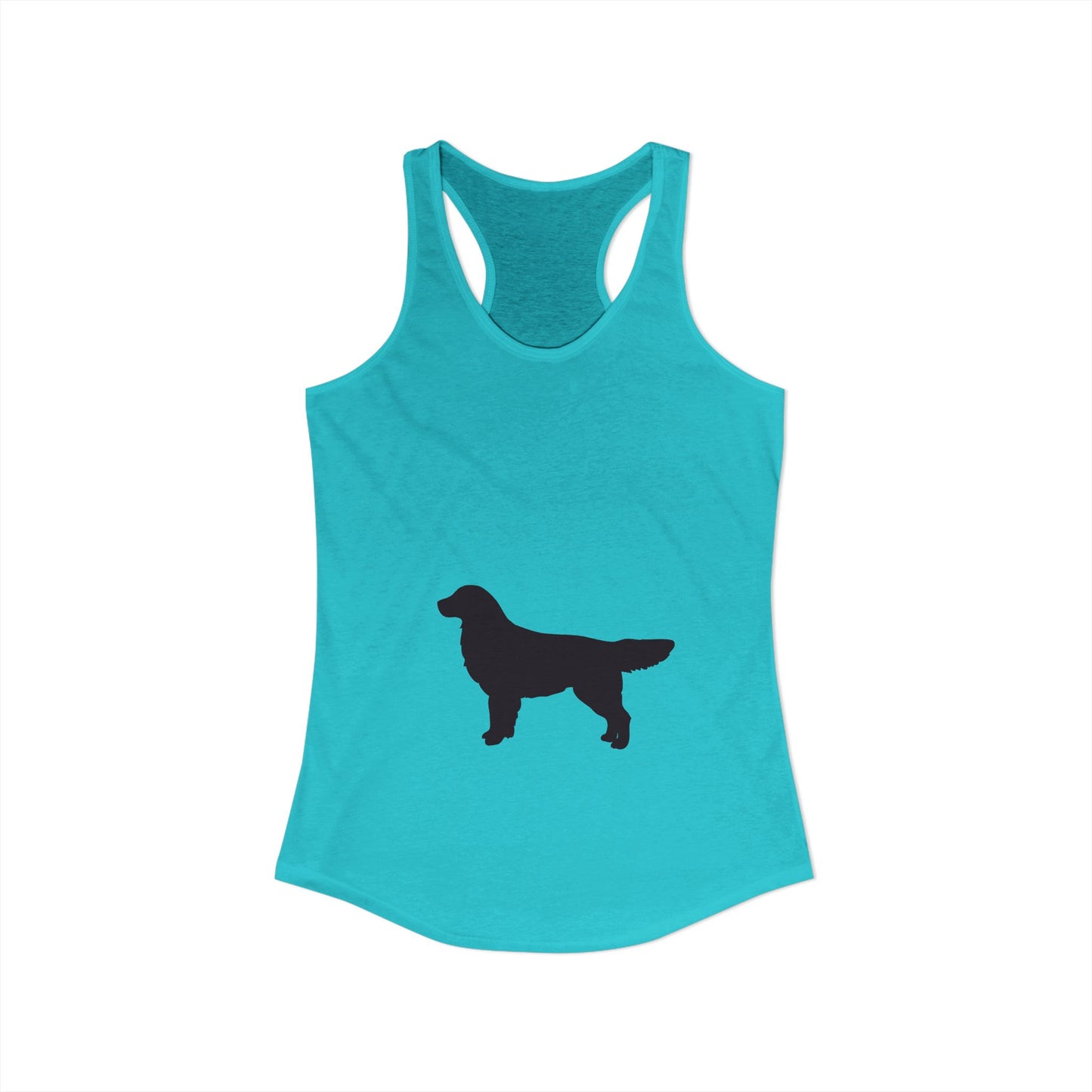 Golden Silhouette Women's Racerback Tank