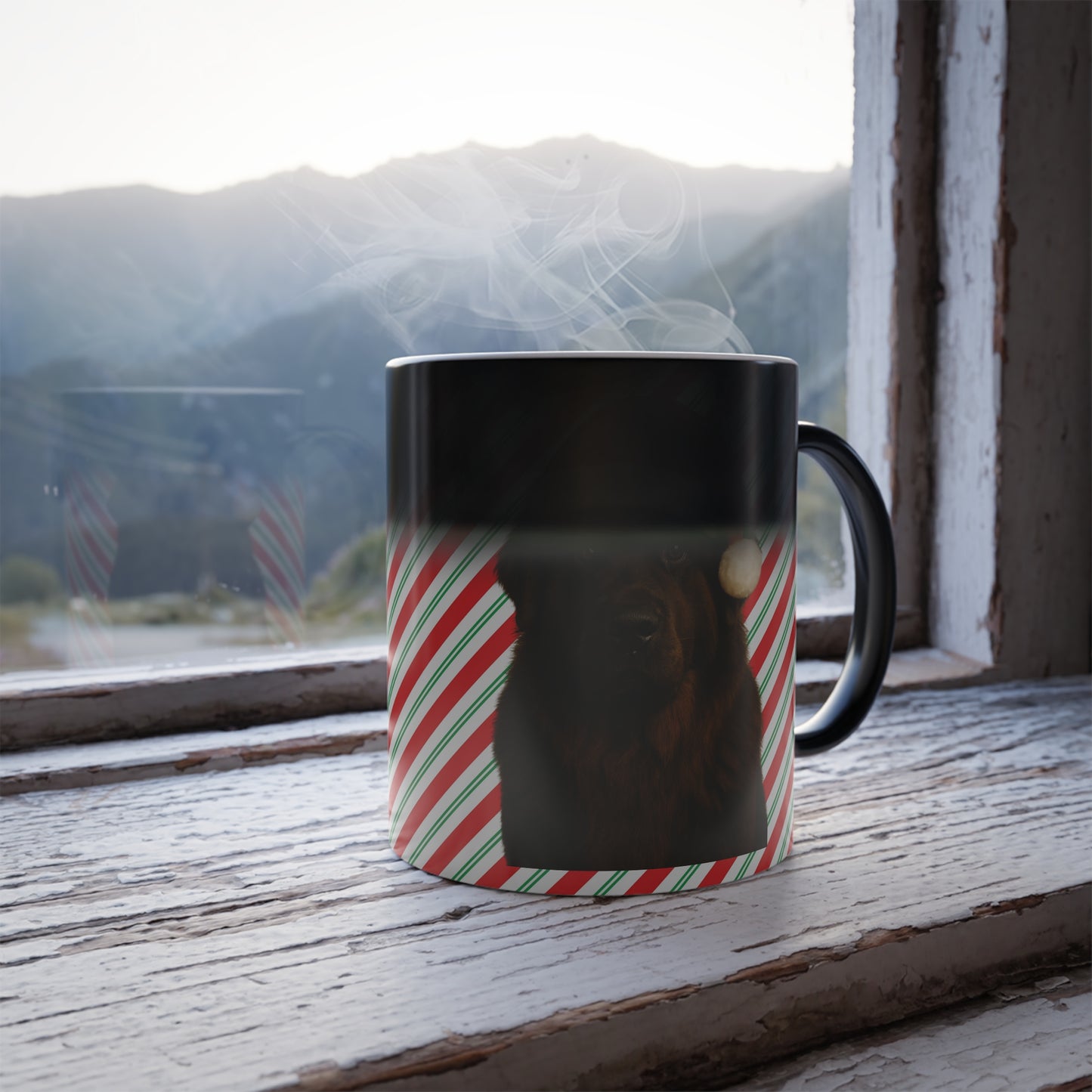Santa Paws Newfie Color Changing Mug
