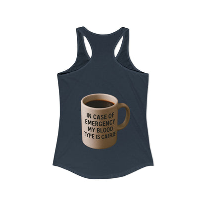 Blood Type Women's Racerback Tank