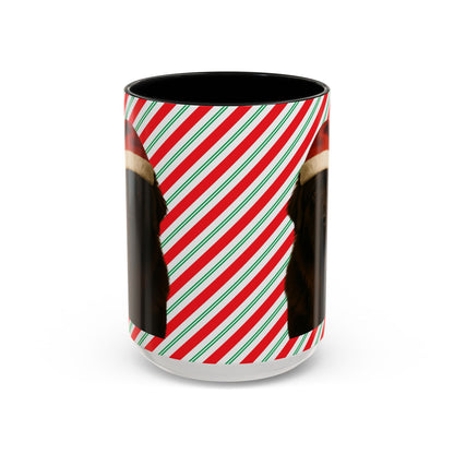 Santa Paws Newfie 2-Tone Coffee Mug