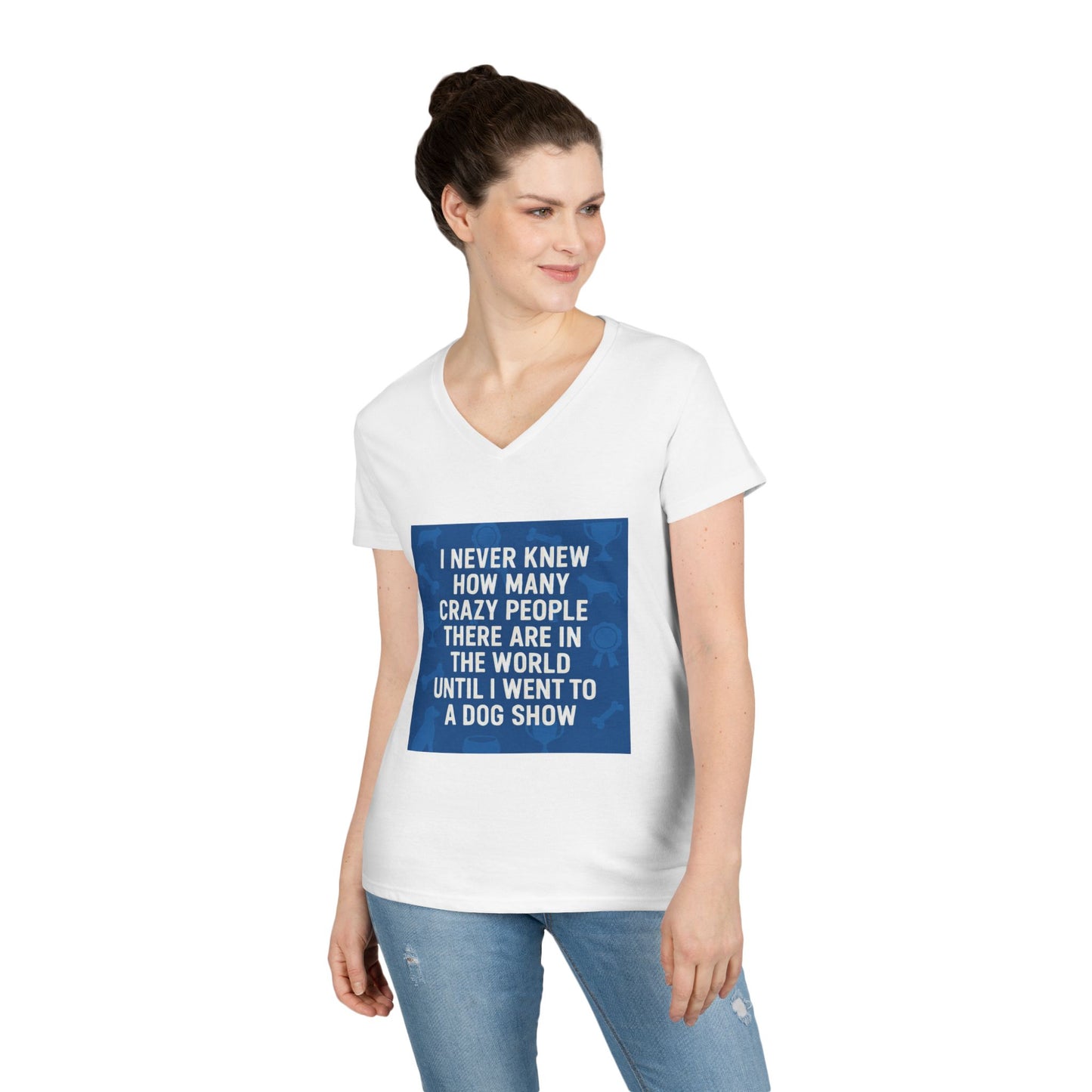 Never Knew Women's V-Neck T-Shirt