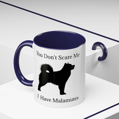 You Don't Scare Me 2-Tone Coffee Mug