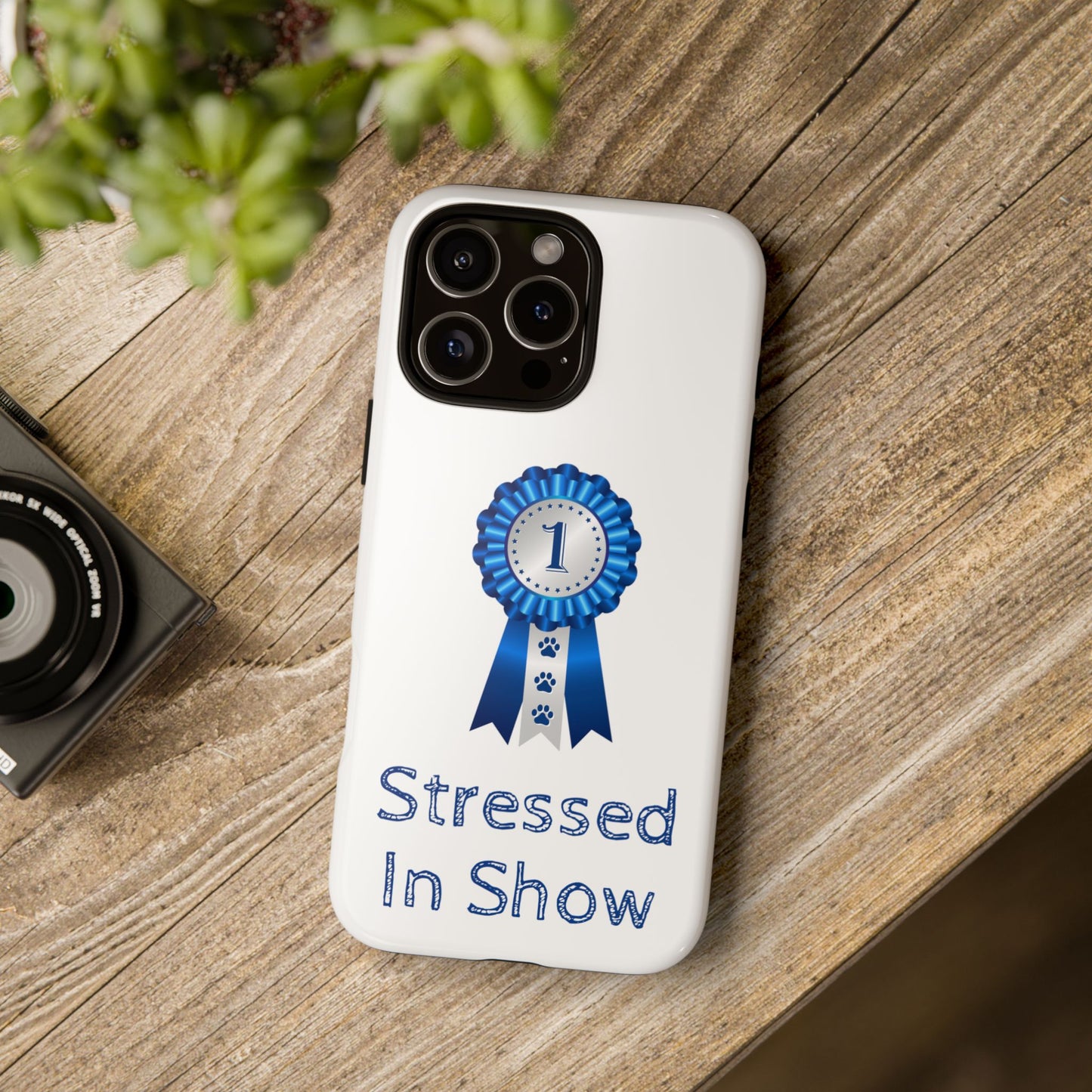 Stressed In Show iPhone Case