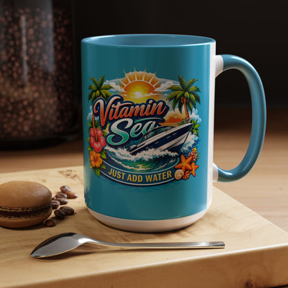 Vitamin Sea 2-Tone Coffee Mug