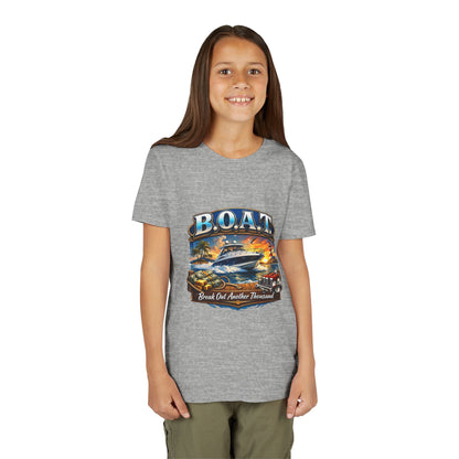 B.O.A.T. Youth Unisex Short Sleeve Crewneck Tee