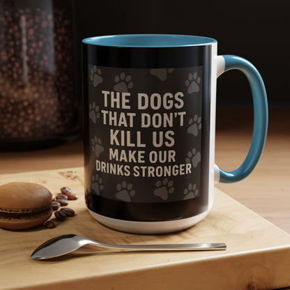 Drinks Stronger 2-Tone Coffee Mug