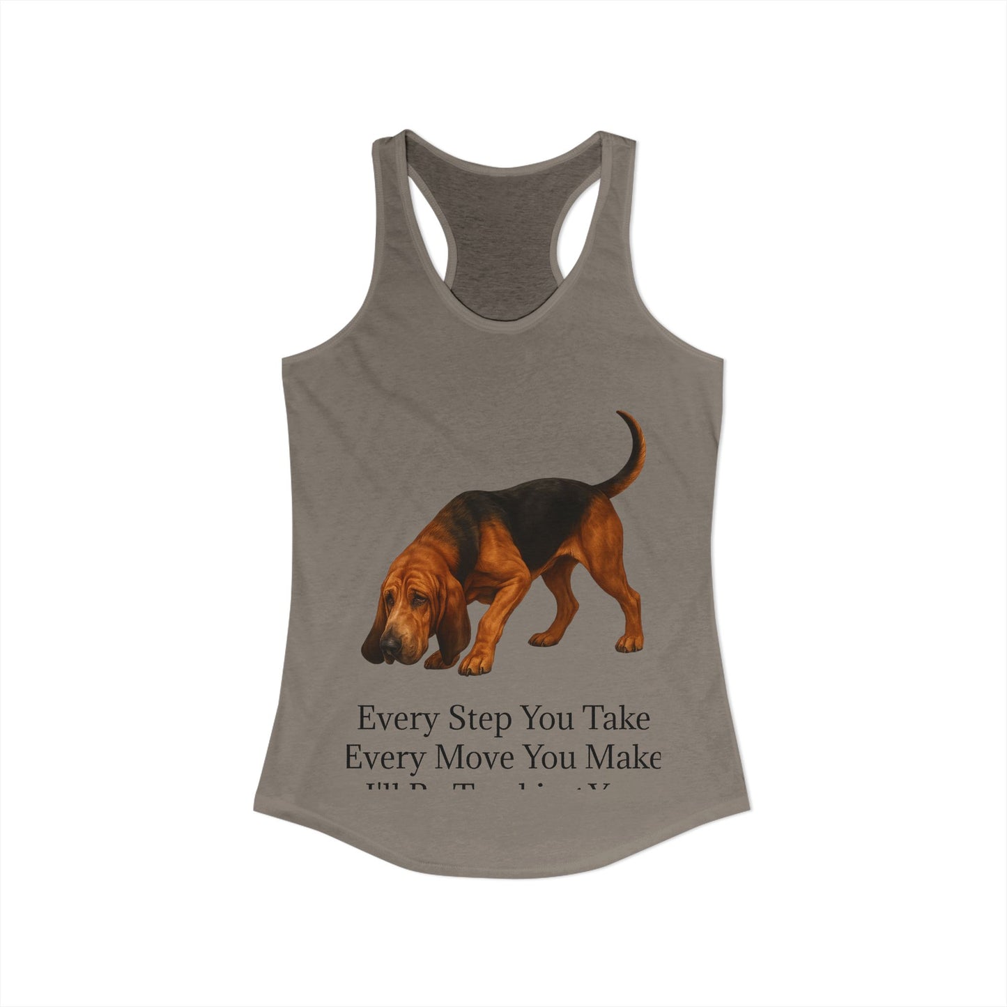 Tracking You Women's Racerback Tank