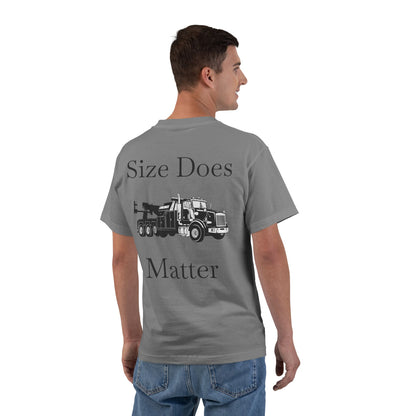 Size Does Matter Men's Short-Sleeve Crewneck Tee