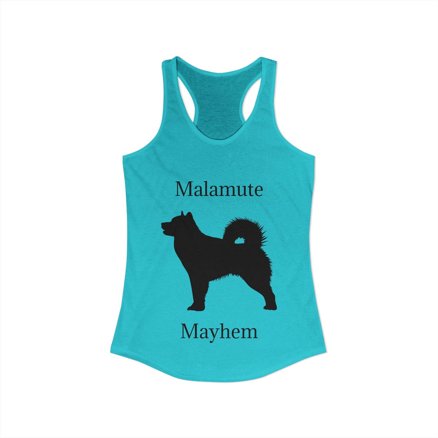 Malamute Mayhem Women's Racerback Tank
