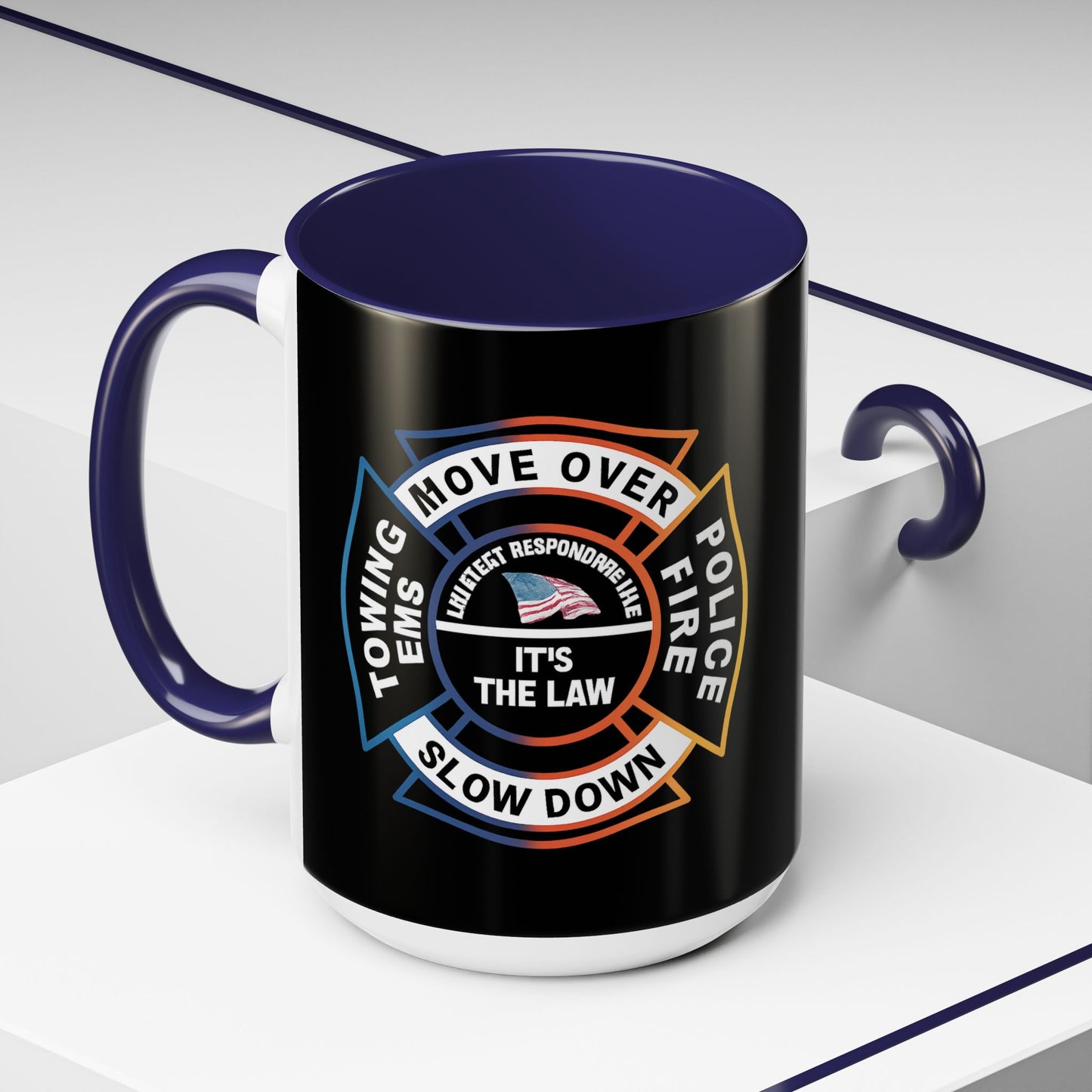 Let First Responders Live 2-Tone Coffee Mug