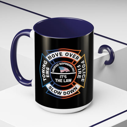 Let First Responders Live 2-Tone Coffee Mug