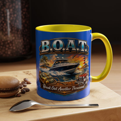 B.O.A.T. 2-Tone Coffee Mug