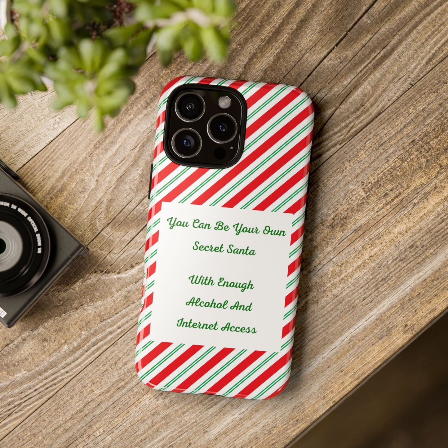 Your Own Secret Santa iPhone Case
