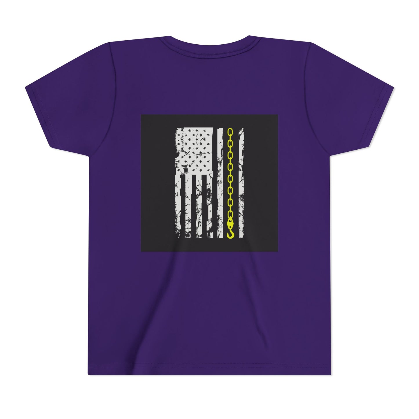 Thin Yellow Line Youth Unisex Short Sleeve Crewneck Tee