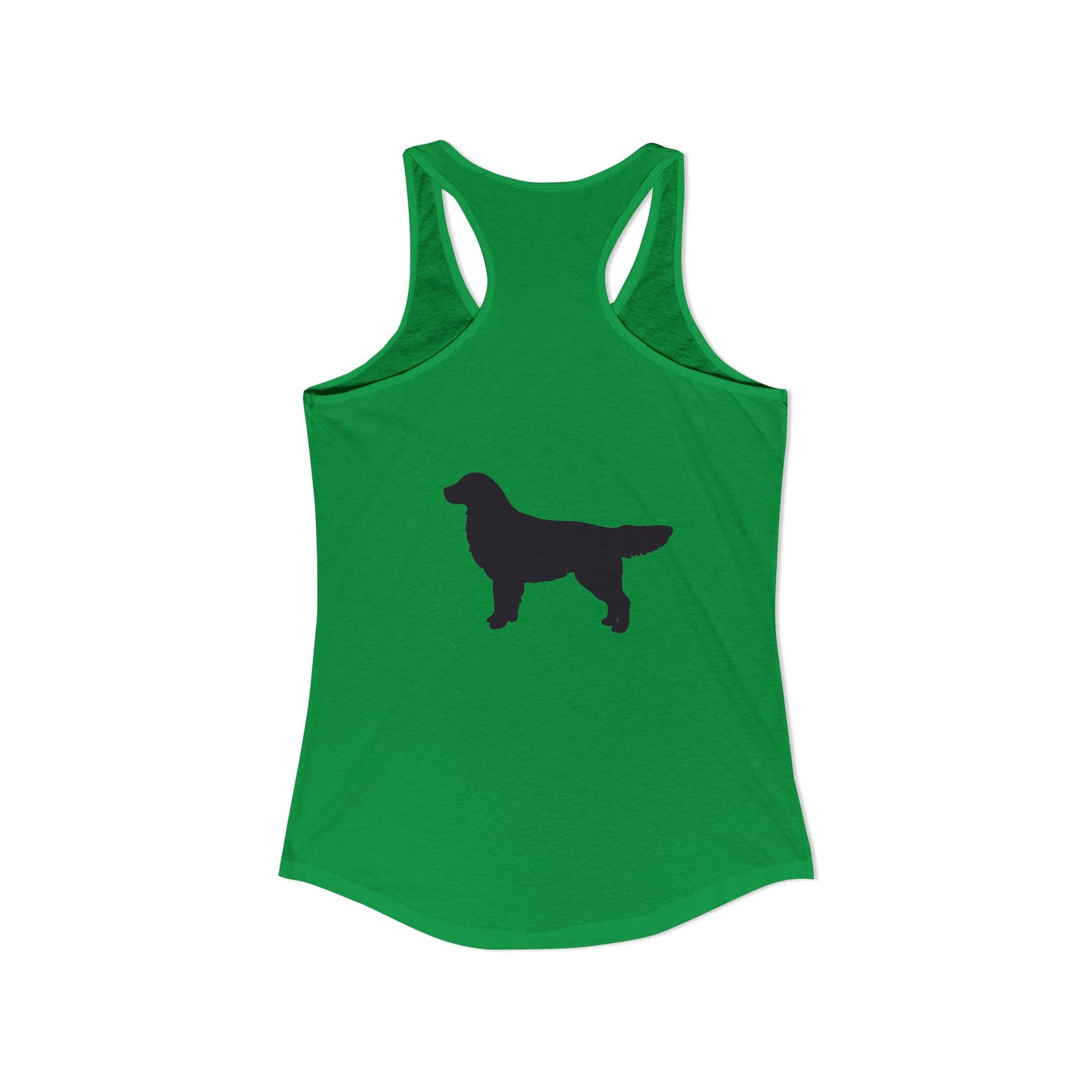 Golden Silhouette Women's Racerback Tank