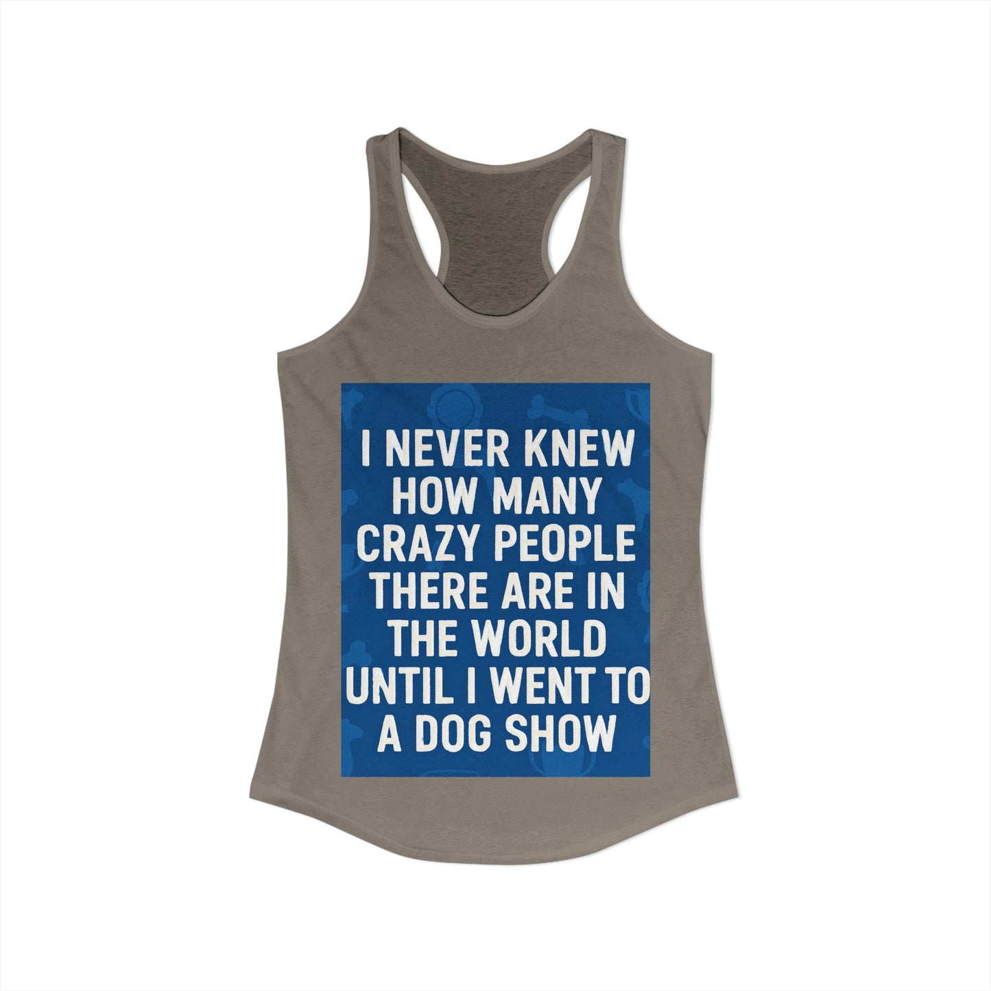 Never Knew Women's Racerback Tank