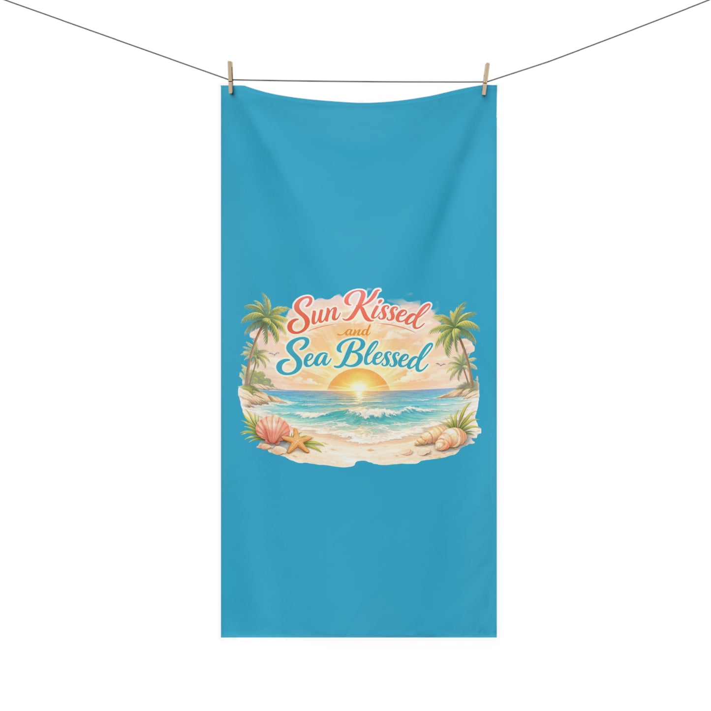 Sun Kissed Mink-Cotton  Beach Towel