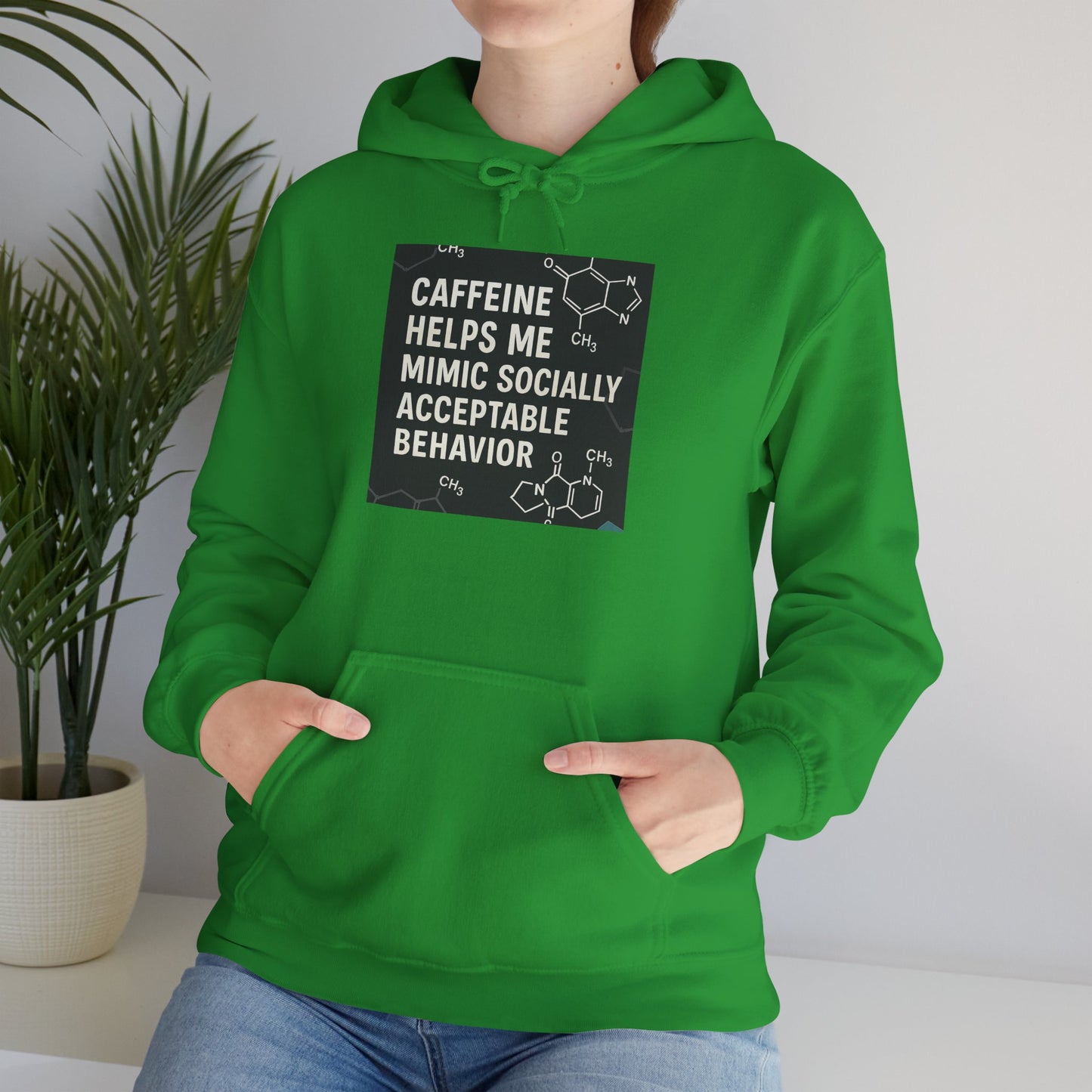 Socially Acceptable Unisex Hoodie