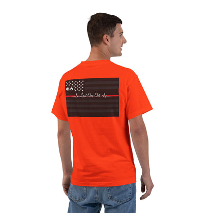 Thin Red Line Men's Short-Sleeve Crewneck Tee