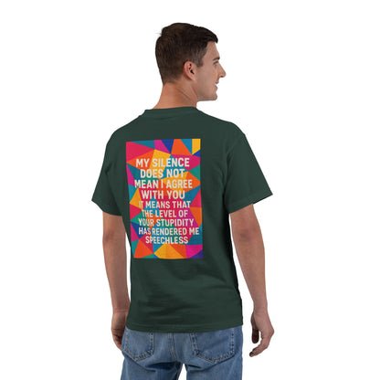 Speechless Men's Short-Sleeve Crewneck Tee