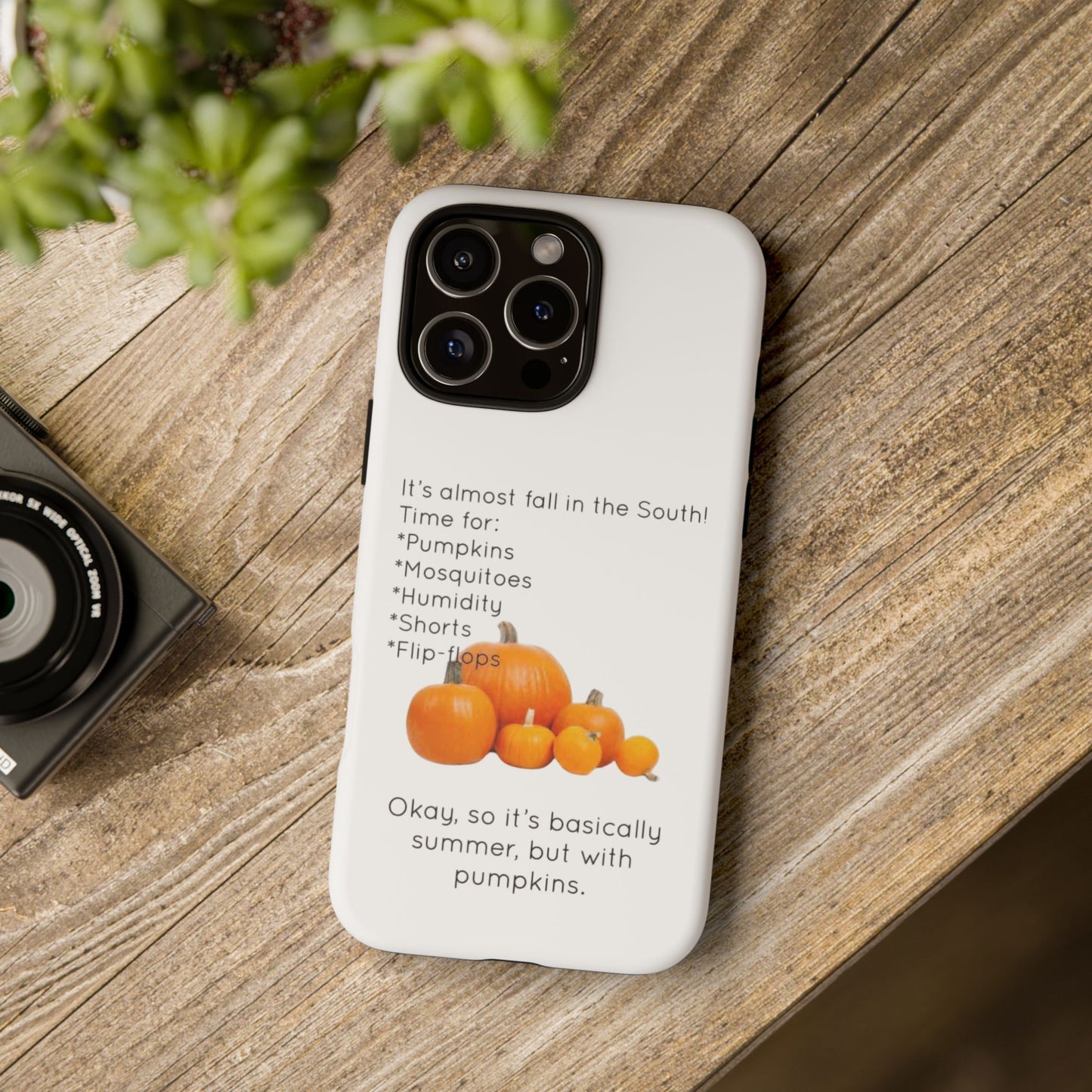 Fall In The South iPhone Case