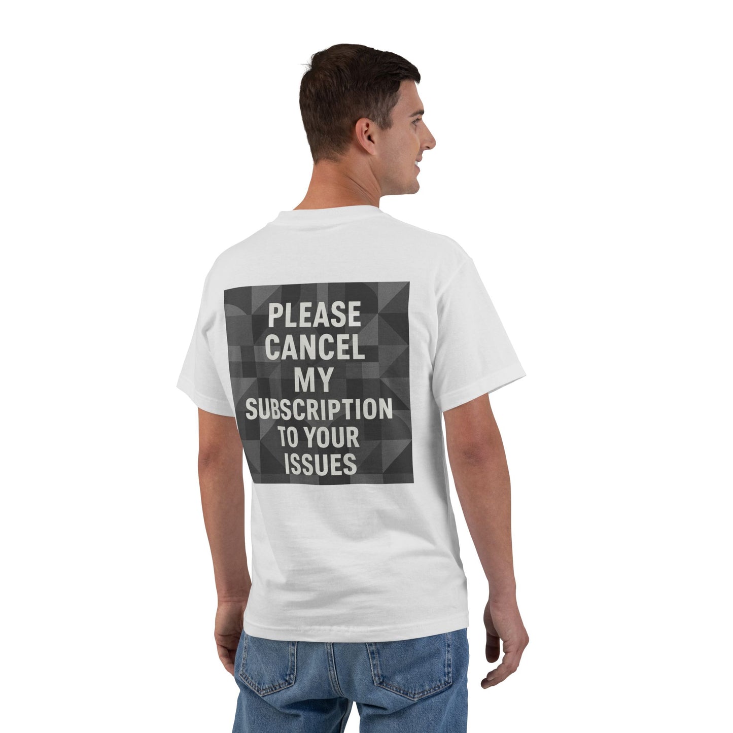 Cancel My Subscription Men's Short-Sleeve Crewneck Tee