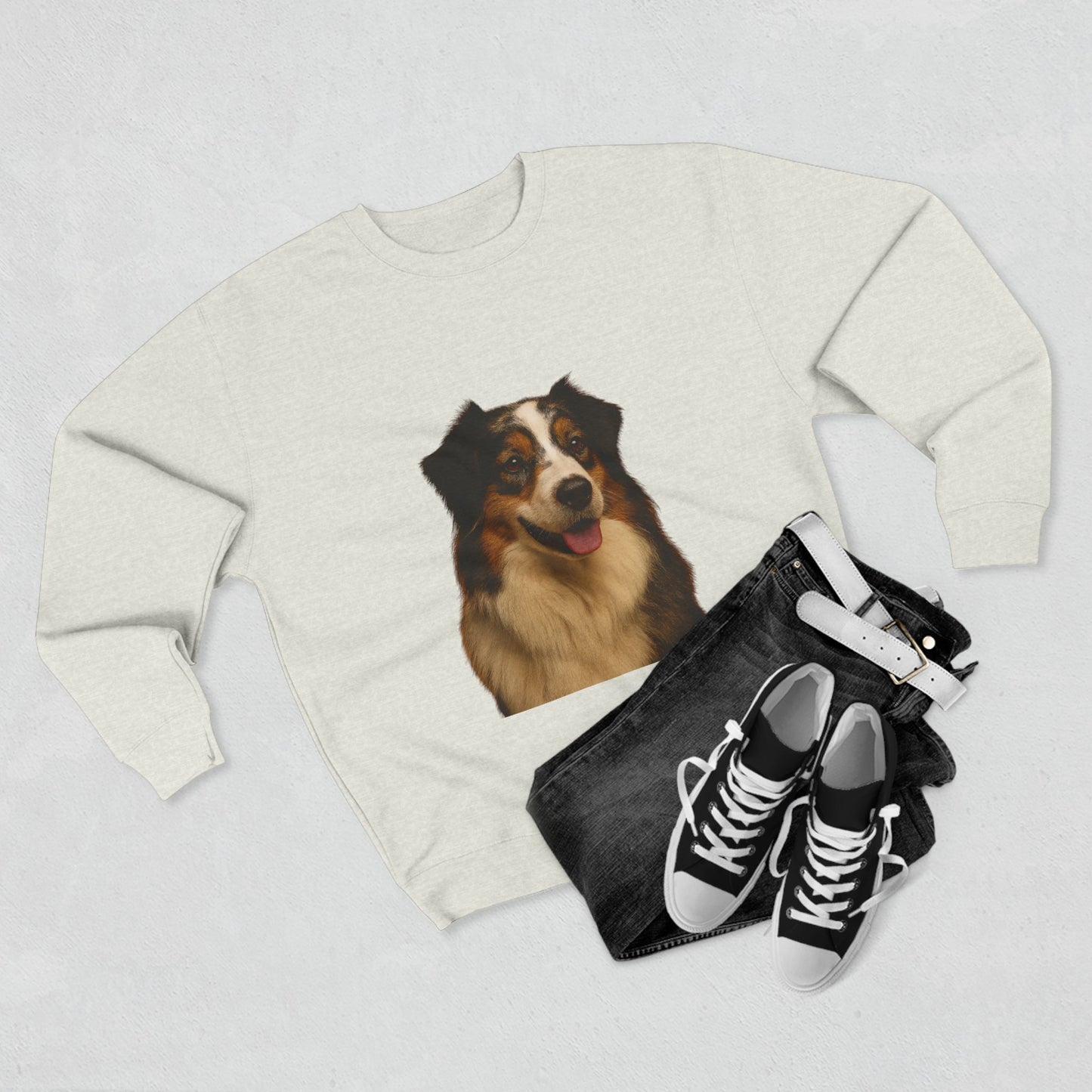 Aussie Head Unisex Crewneck Sweatshirt