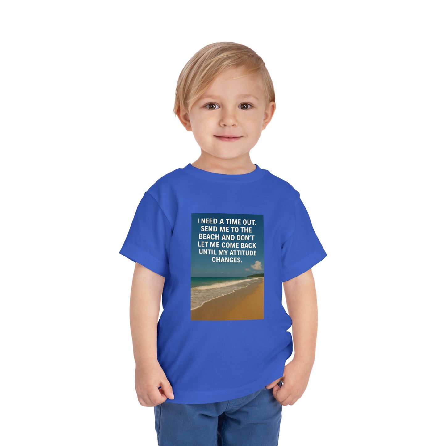 Time Out Toddler Unisex Short Sleeve Crewneck Tee