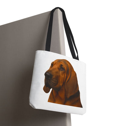 Bloodhound Head Tote Bag