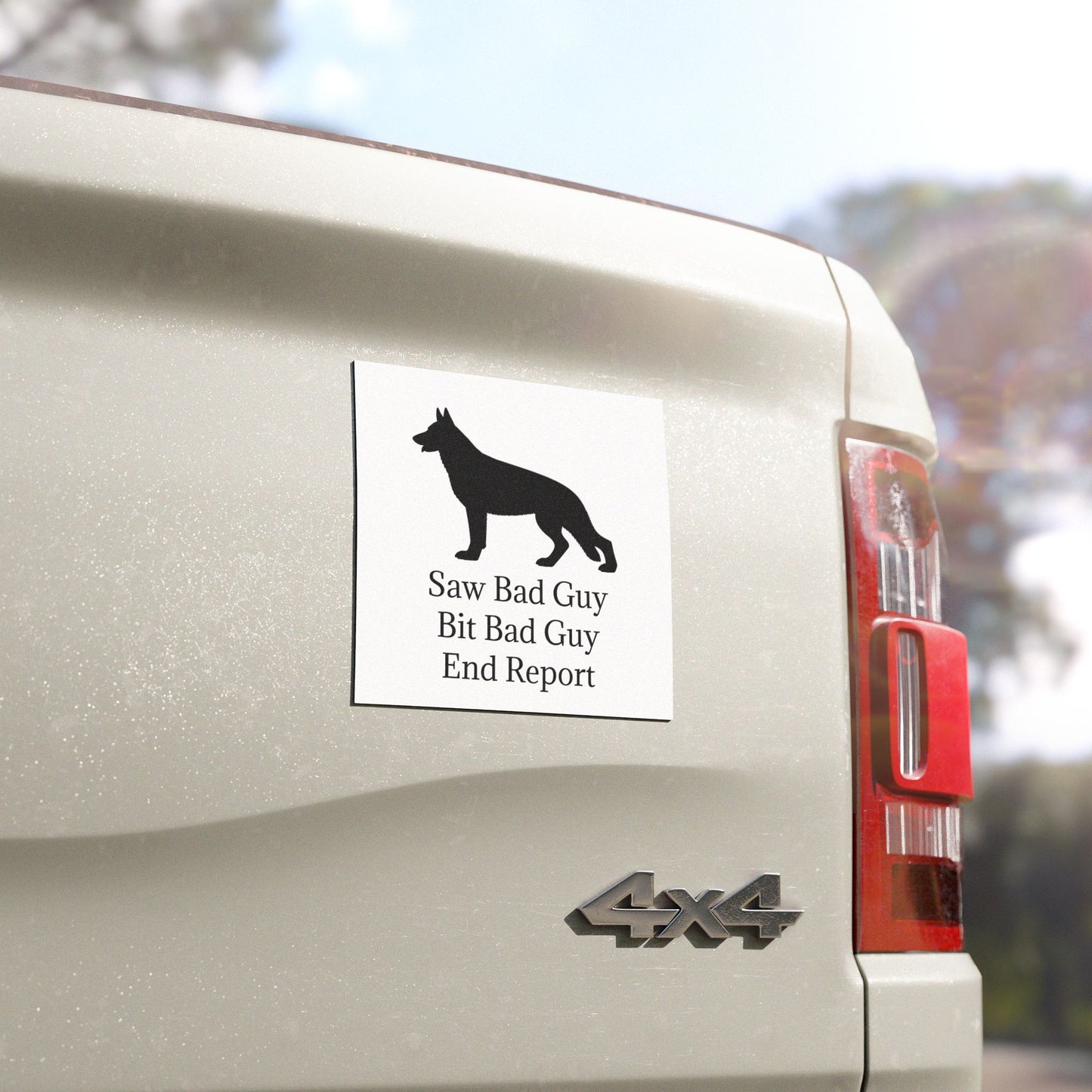 Bad Guy Indoor/Outdoor Magnet