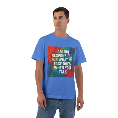 When You Talk Men's Short-Sleeve Crewneck Tee