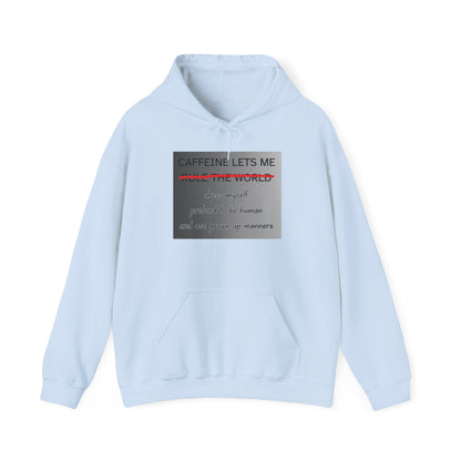Caffeine Lets Me Unisex Hoodie