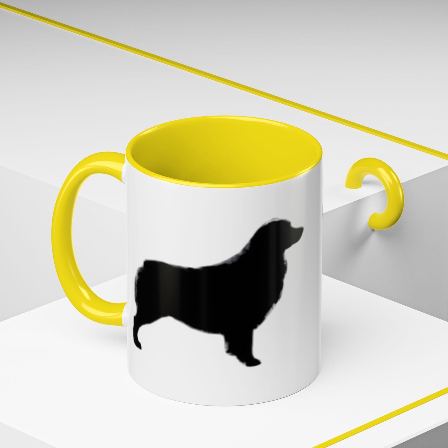 Aussie Silhouette 2-Tone Coffee Mug