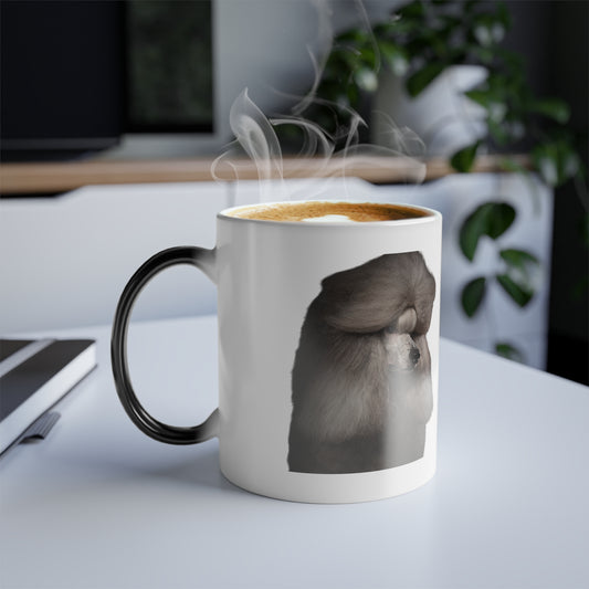 Poodle Head Color Changing Mug