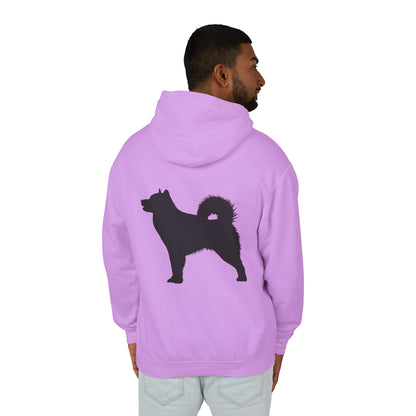 Malamute Silhouette Unisex Lightweight Hoodie