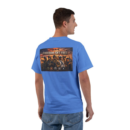 Freedom Isn't Free Men's Short-Sleeve Crewneck Tee