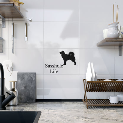 Sasshole Life Ceramic Photo Tile