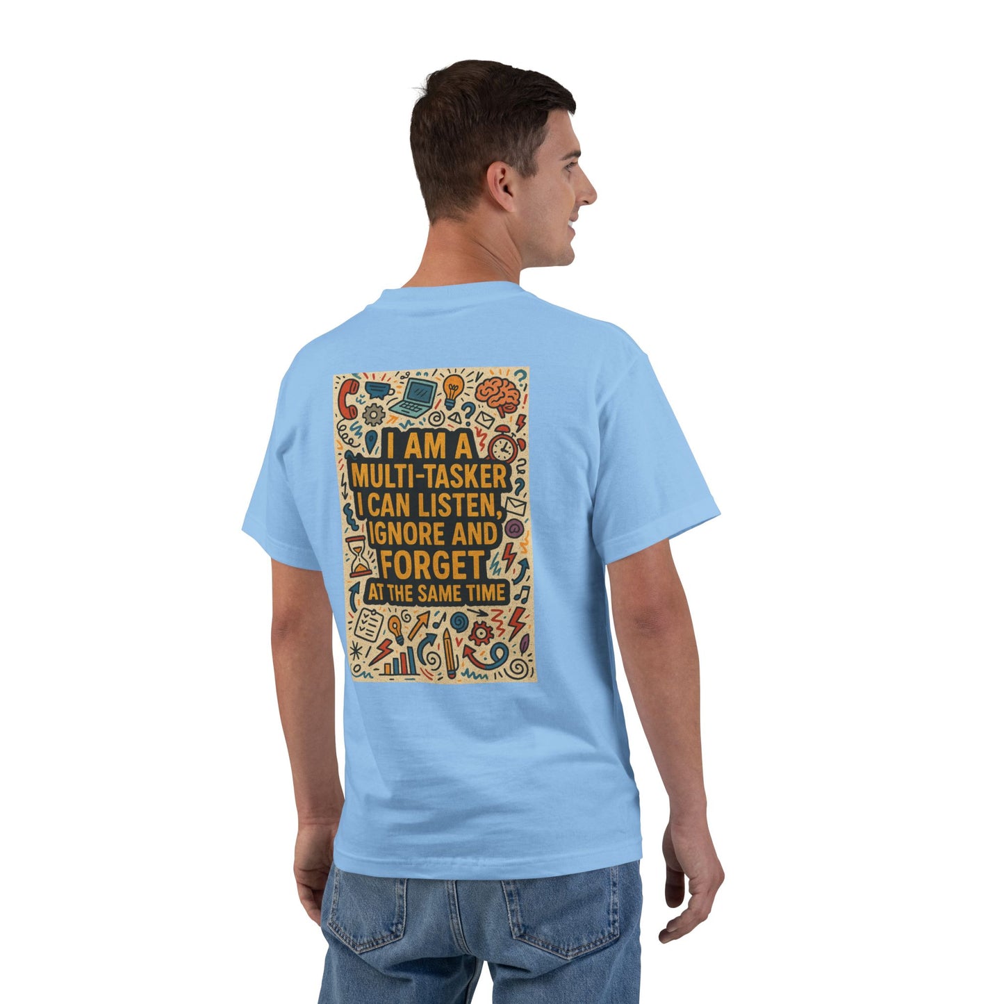 Multi-Tasker Men's Short-Sleeve Crewneck Tee