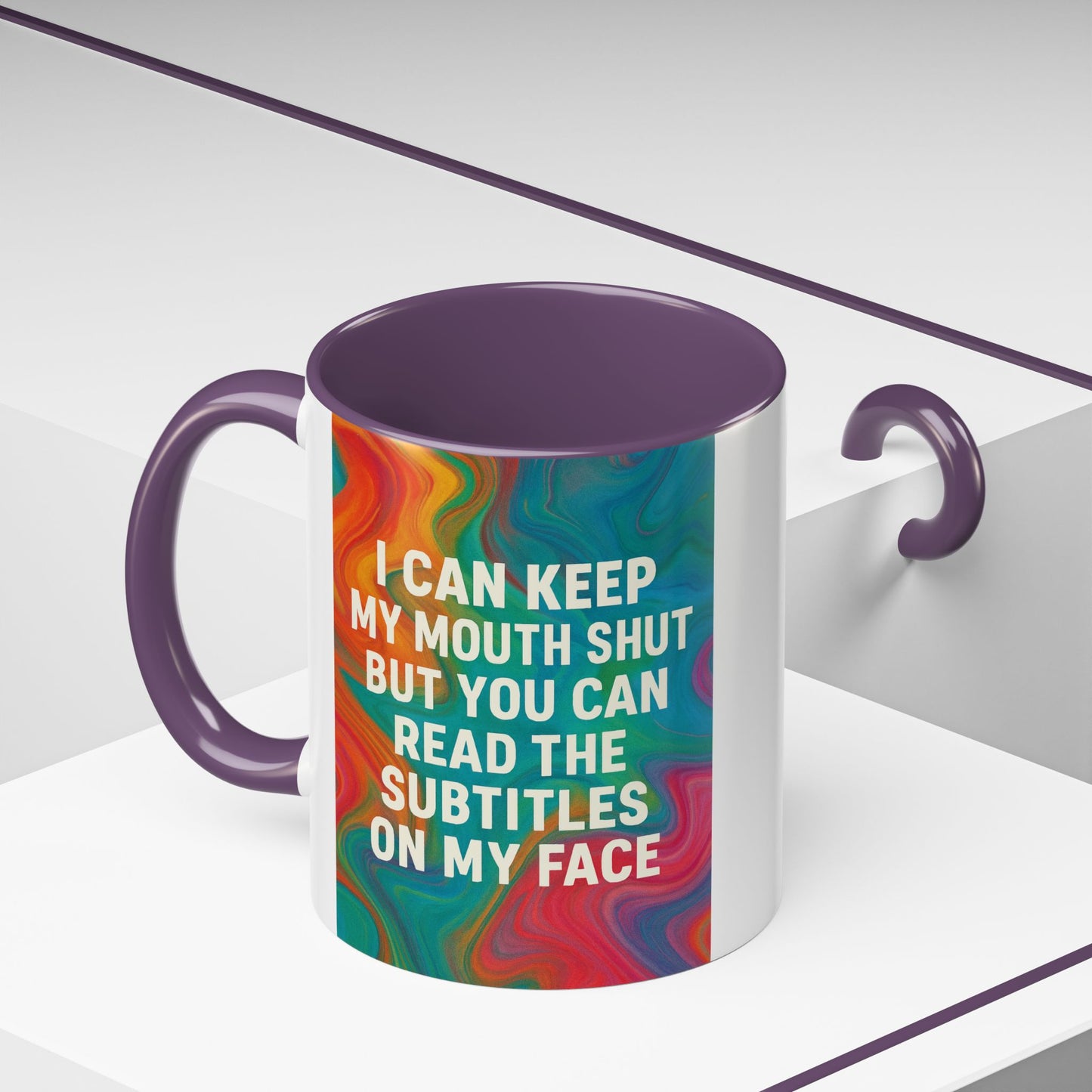 Subtitles 2-Tone Coffee Mug