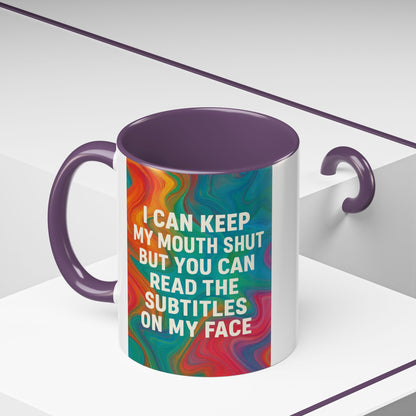 Subtitles 2-Tone Coffee Mug