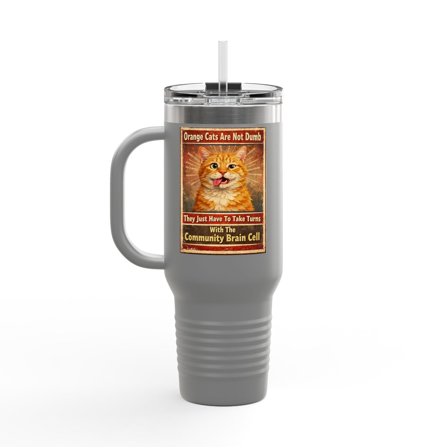 Community Brain Cell Insulated Travel Mug