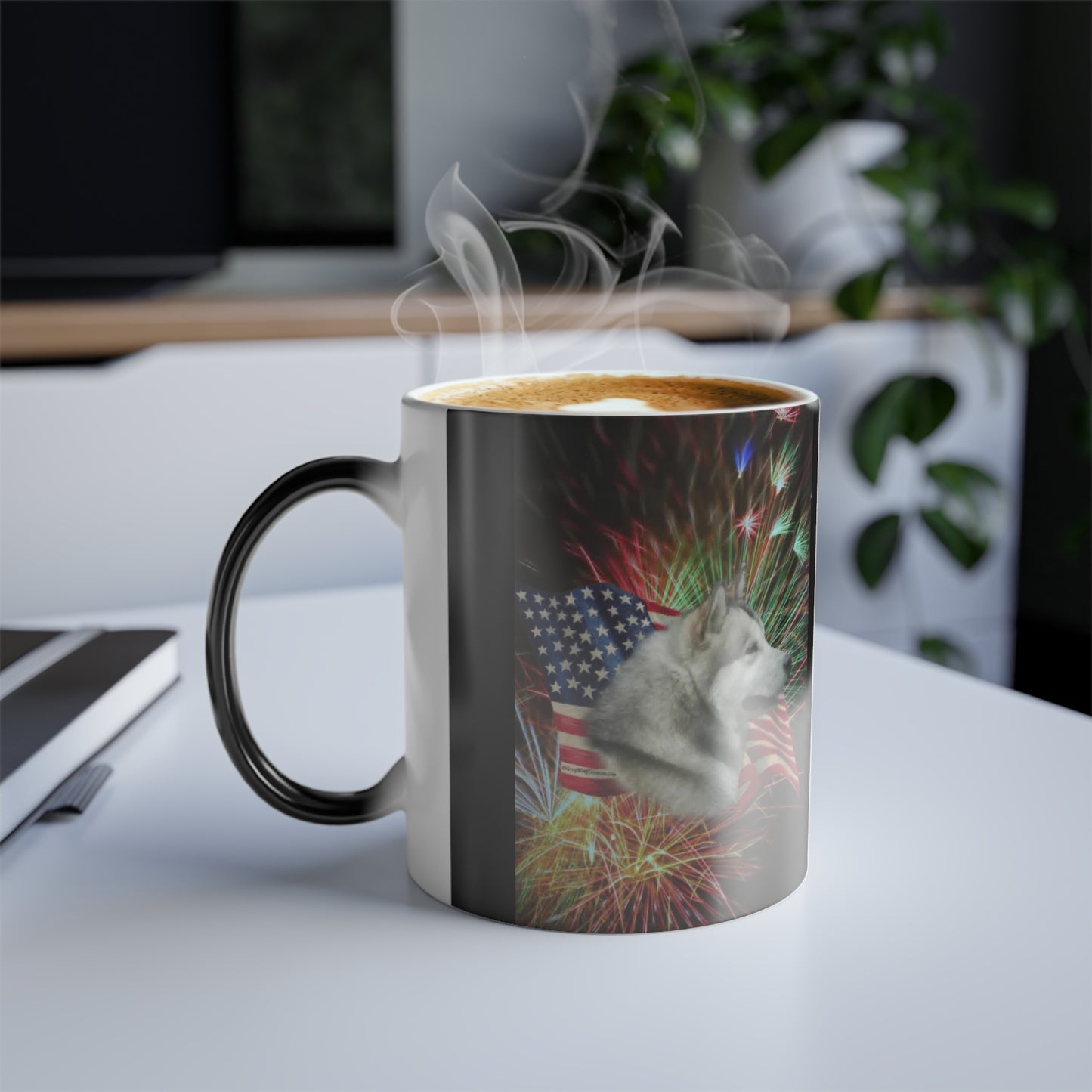 American Malamute Color Changing Mug